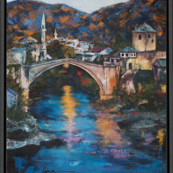 <span style="font-size:18px">
<strong>Stari Most</strong> – Óleo sobre lienzo – 2019 – 38 x 46 – <span style="color:#ffd700">En venta</span><br>
<a href="mailto:leonorprieto@leonorprieto.com?subject=Interés%20en%20la%20obra%20Título%20de%20la%20obra">Contactar</a>
</span>